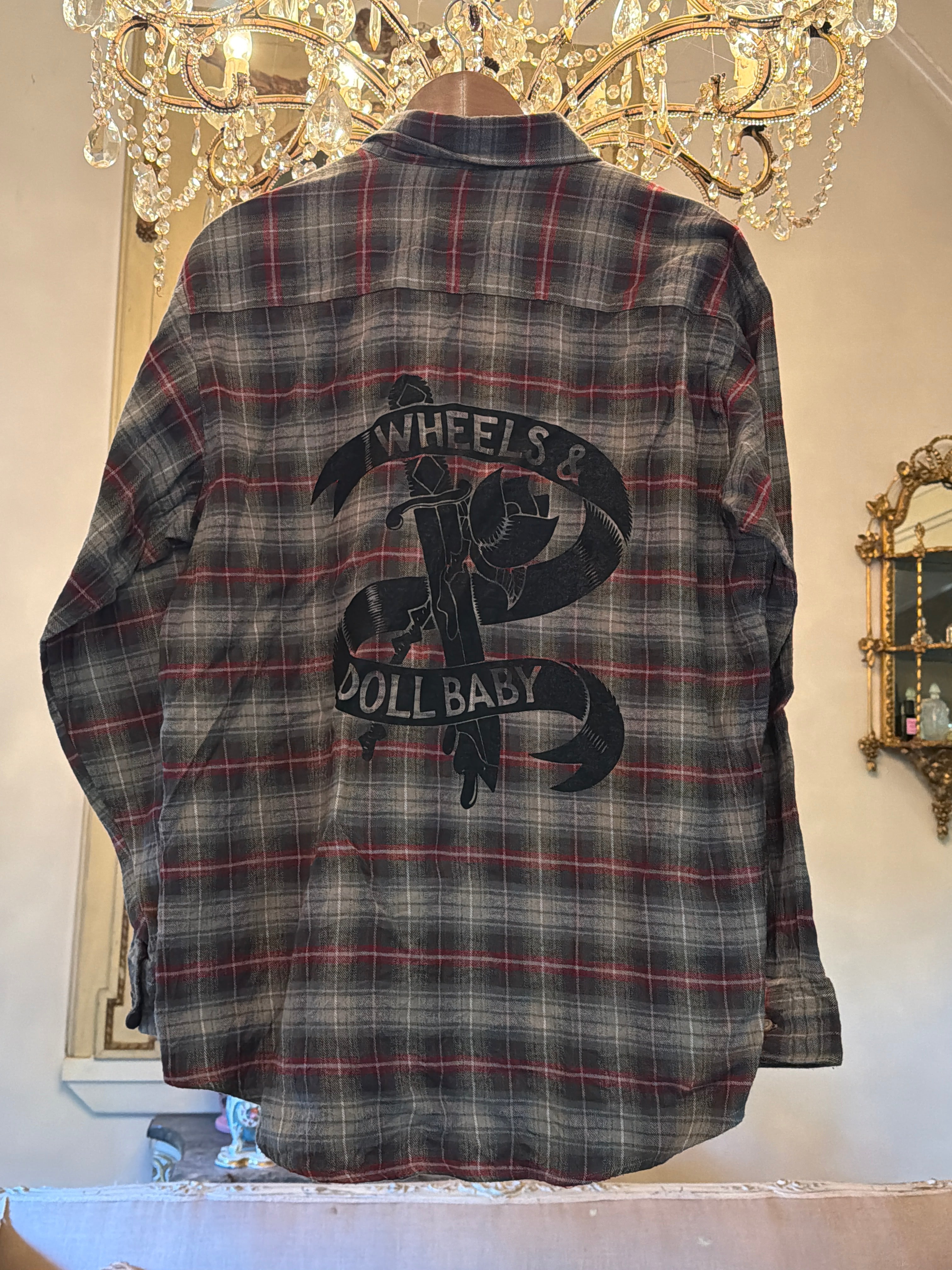 Vintage Flannel - Original Logo Print Number 67 - size Large