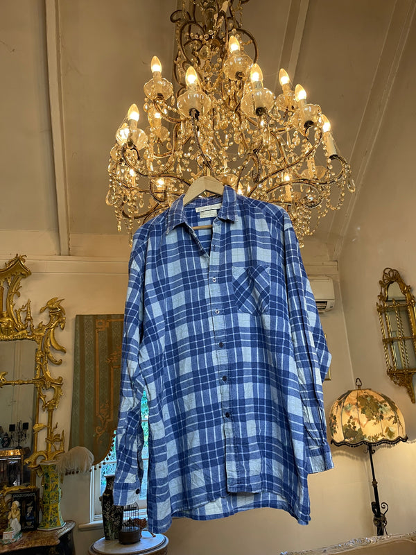 Vintage Flannel - Skull Print  - Number 53 - size XXL