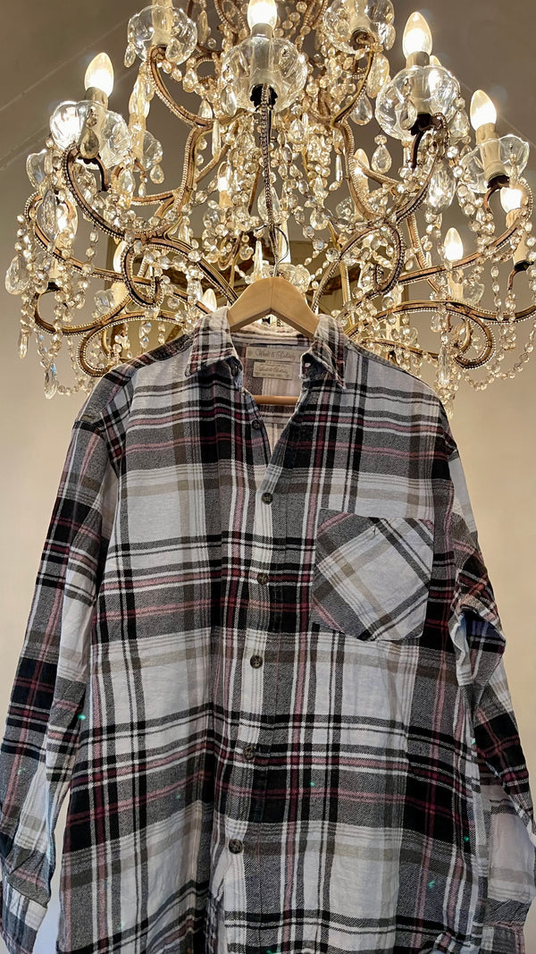 Vintage Flannel - Original Logo - Number 106 - Size - Medium