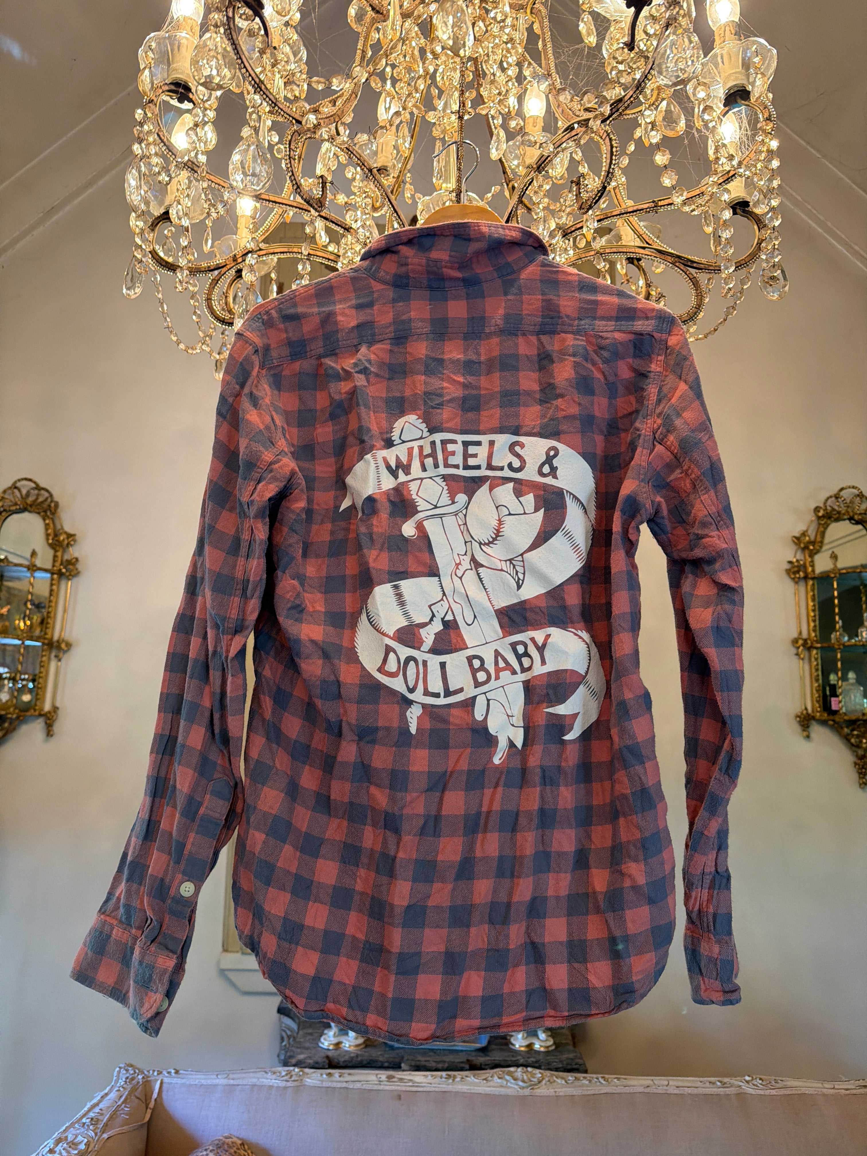 Vintage Flannel - original logo - Number 45 Size - M