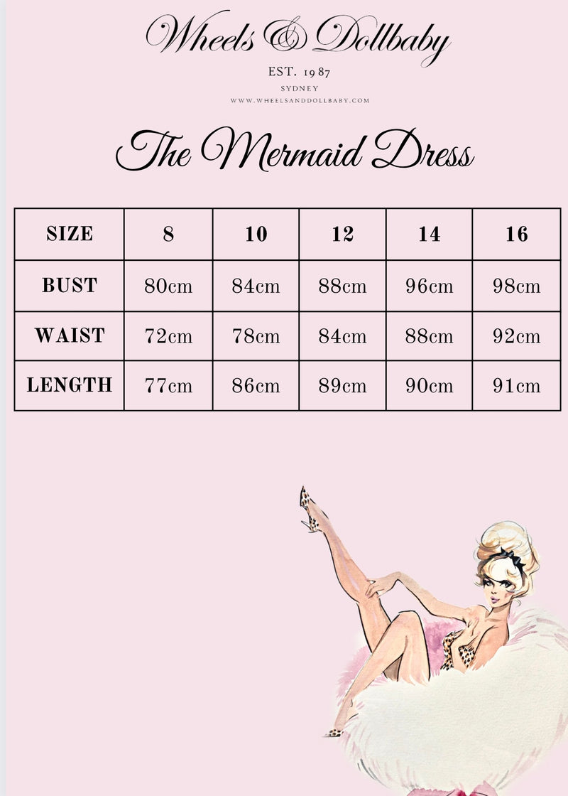 The Mermaid Tuxedo Dress
