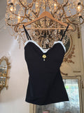Garage Sale - Embroidery Anglaise singlet size 12 - brand new