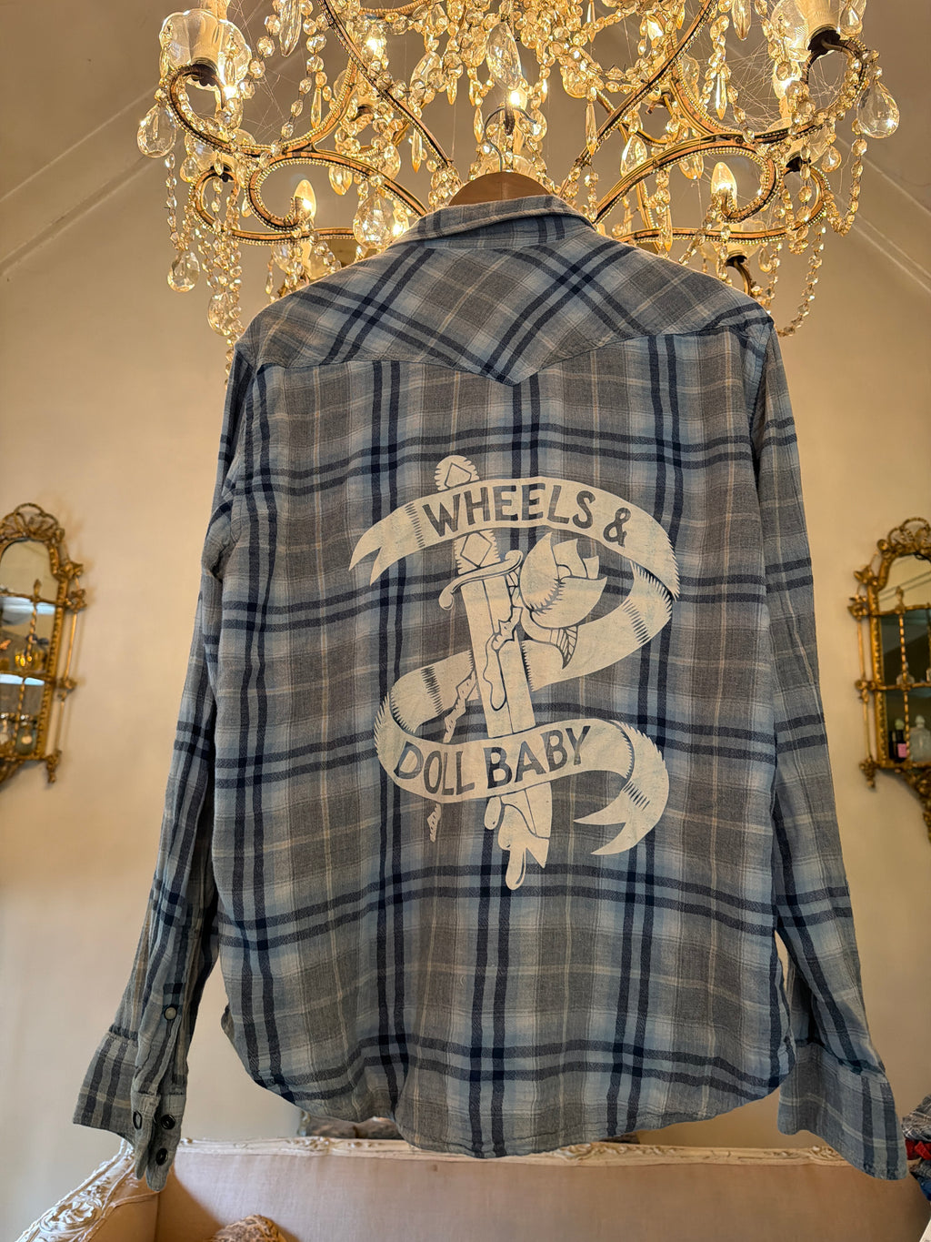 Vintage Flannel - Original Logo - Number  27 - Size M men’s