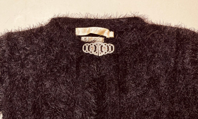 The Fluffy Shrug Black