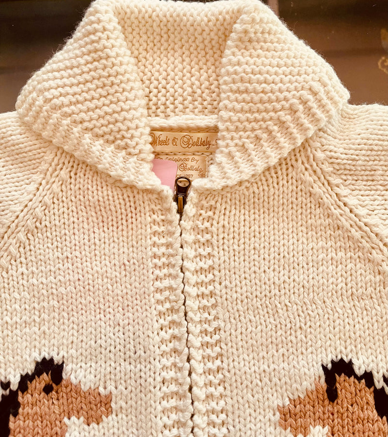 Pony Girl Hand Knit Cream