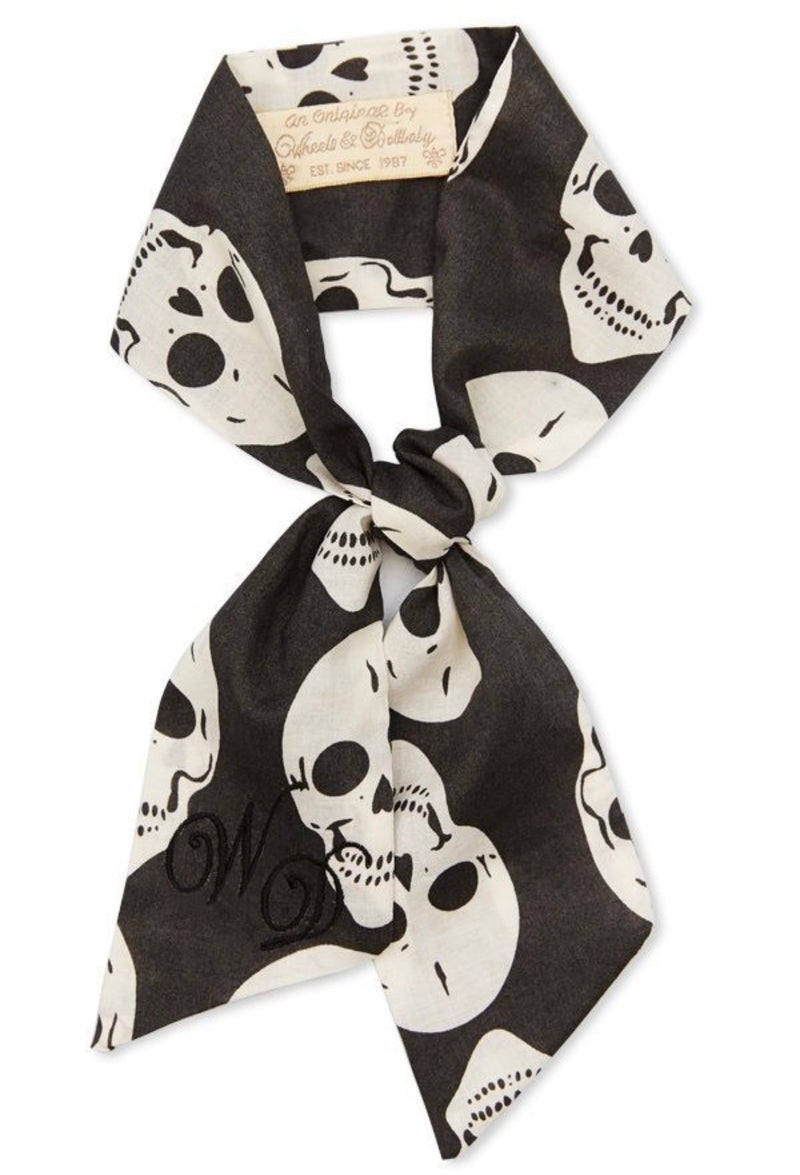 The Skull Print Kerchief