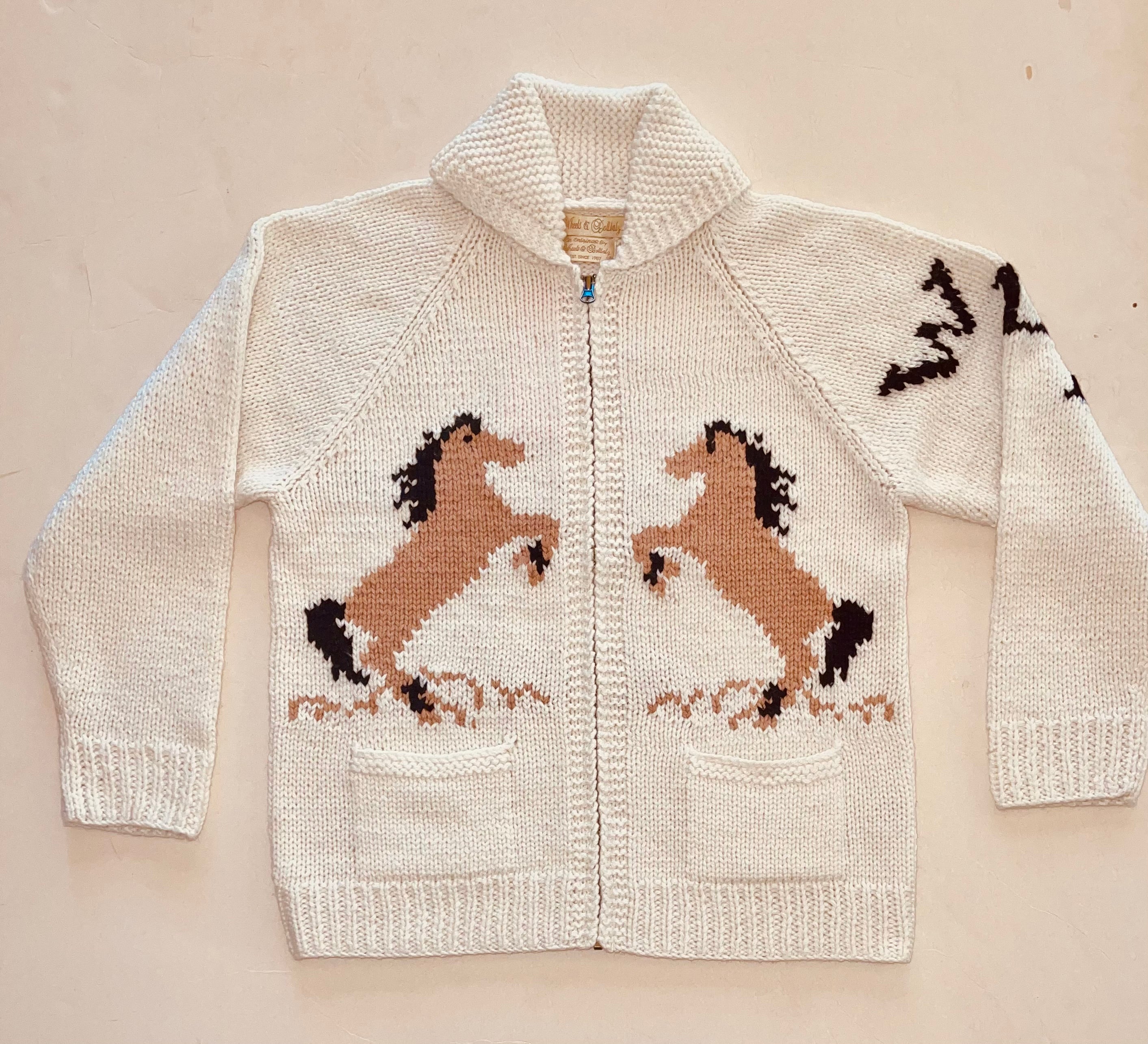Pony Girl Hand Knit Cream