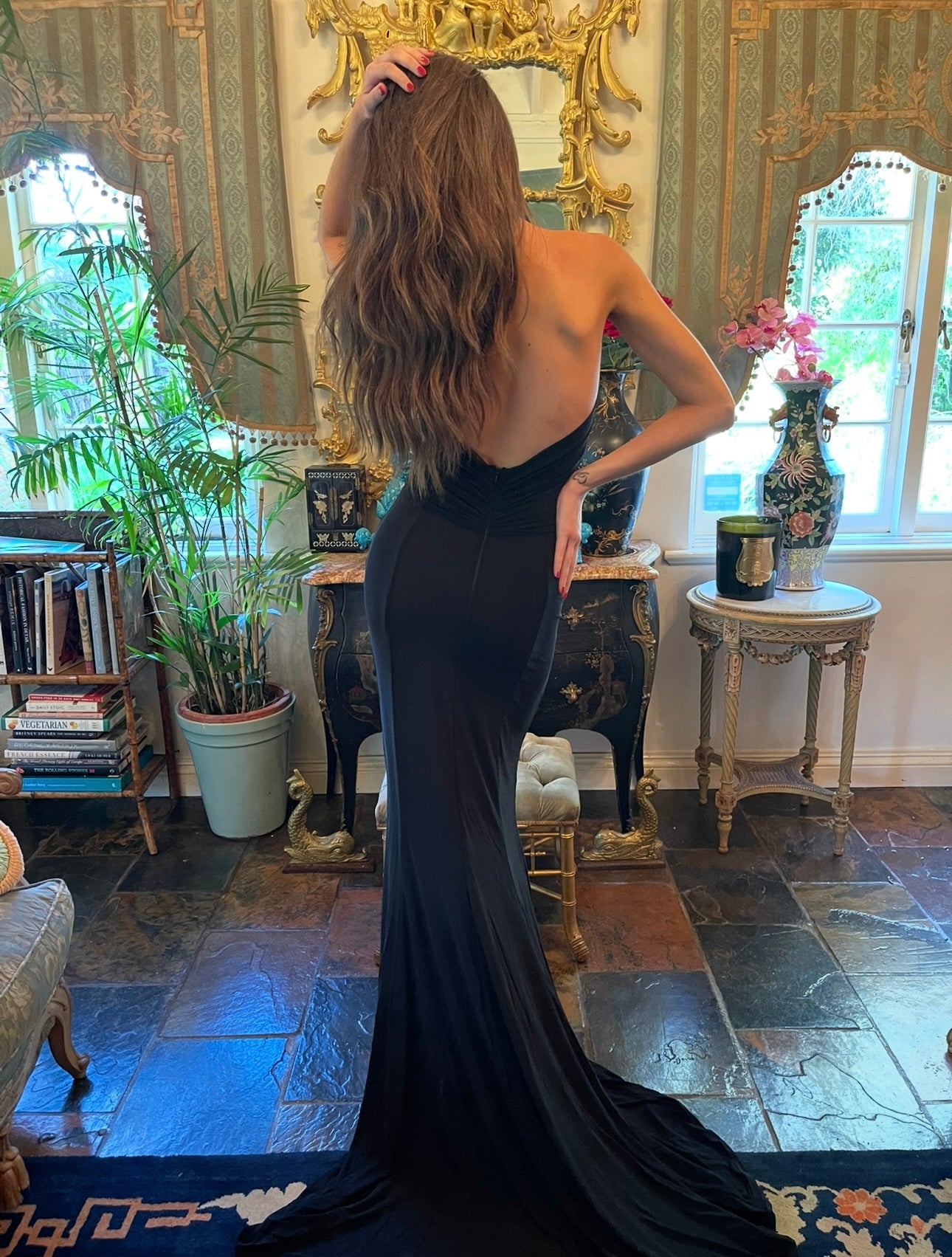 The 1930’s Halter Neck Gown