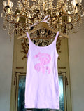The Since '87' logo singlet pink on pink