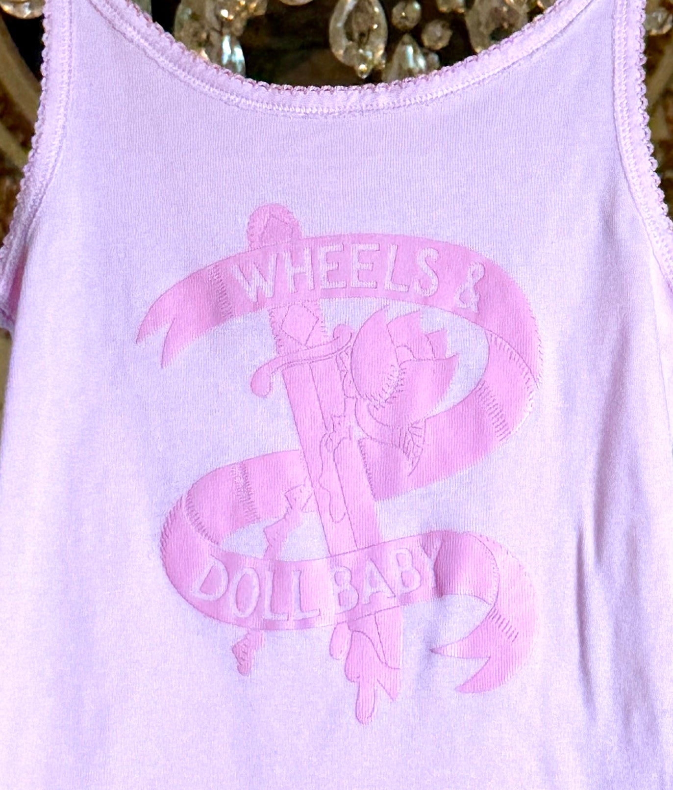 The Since '87' logo singlet pink on pink
