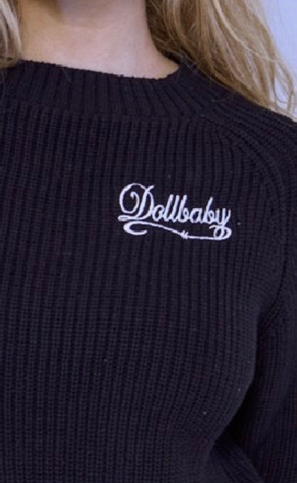 The Klute Sweater in Black