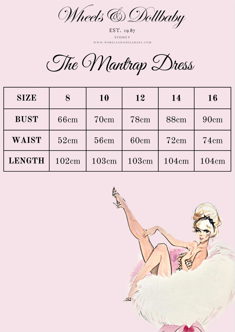 The Mantrap Dress in Black