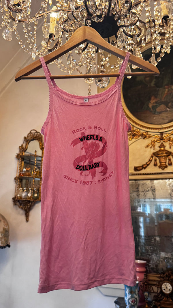 Garage Sale - sample singlet size 8