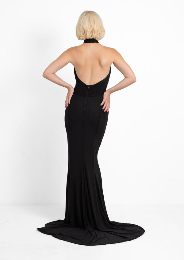 The 1930’s Halter Neck Gown