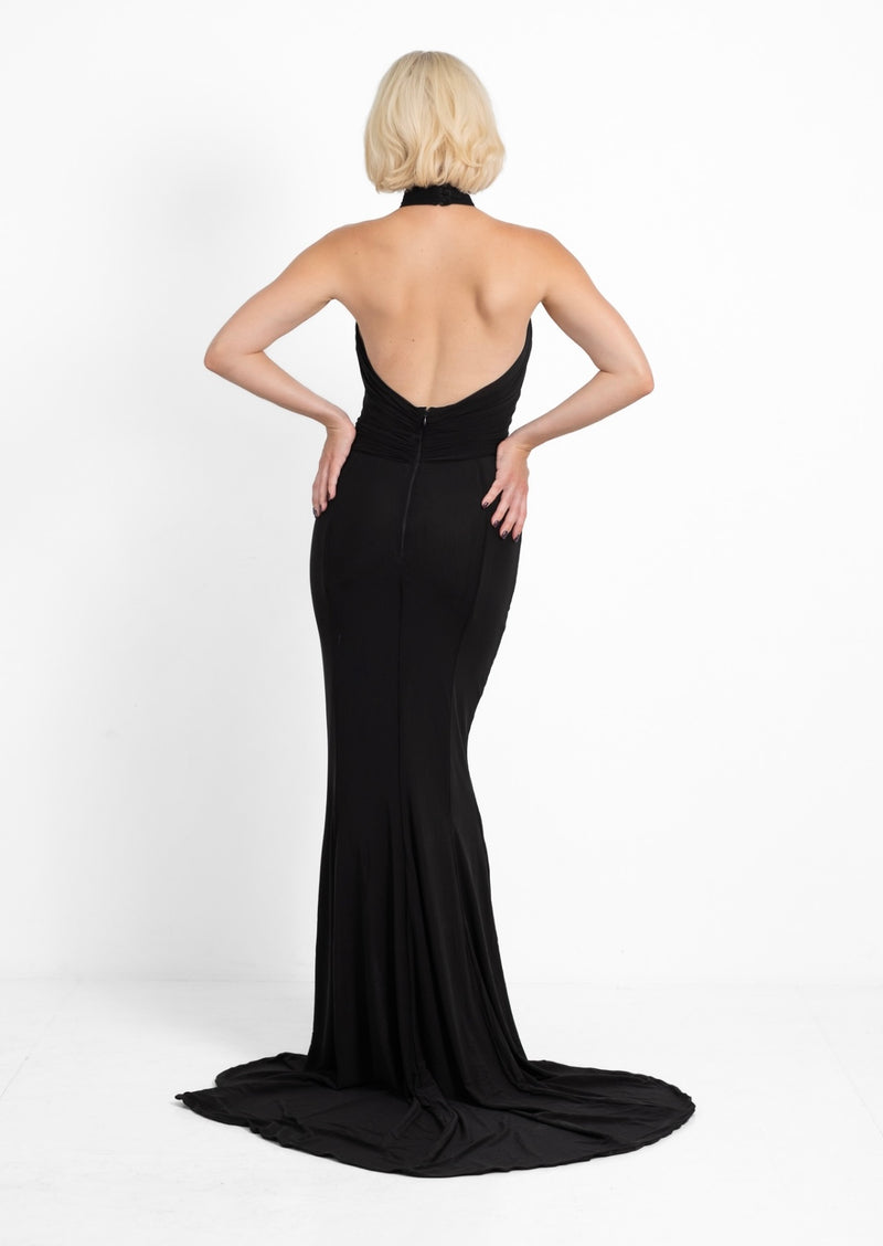 The 1930’s Halter Neck Gown