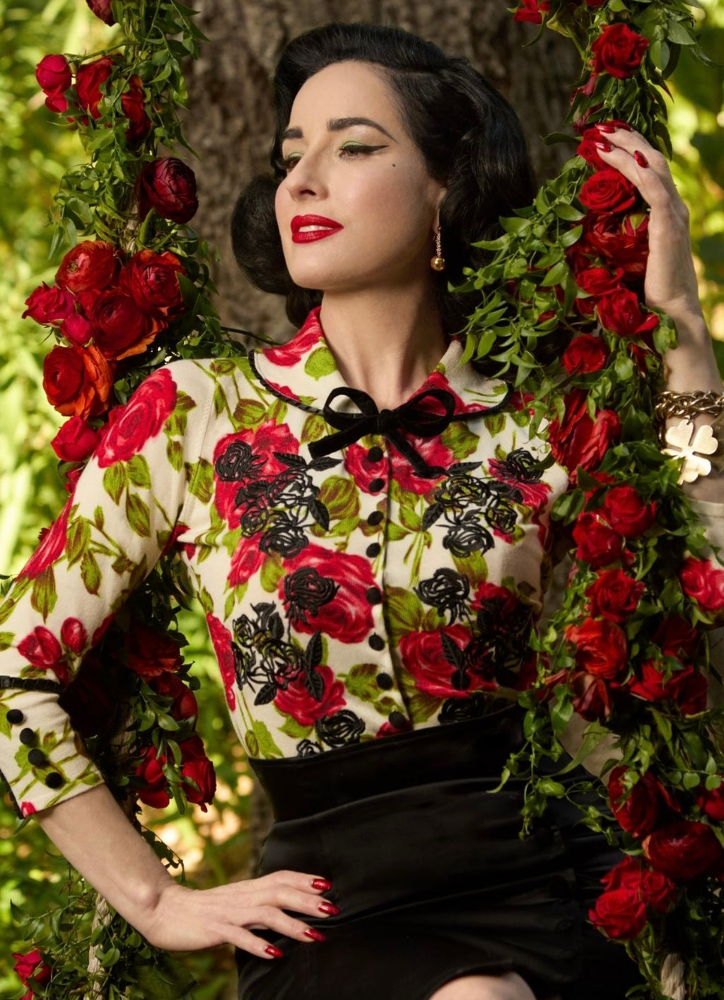 “ Garden of Eden” Dita Cardigan