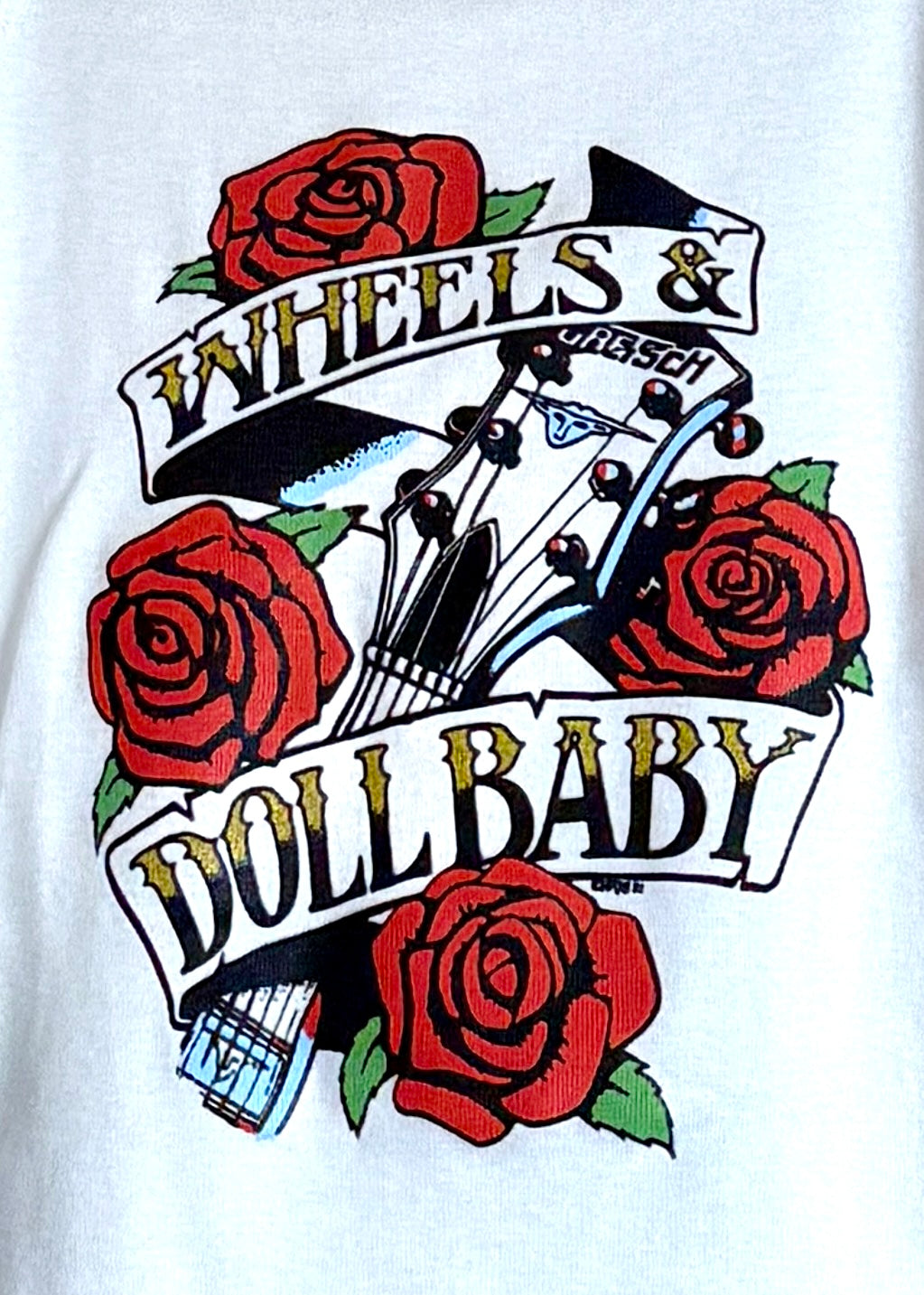The Vintage Logo print singlet white