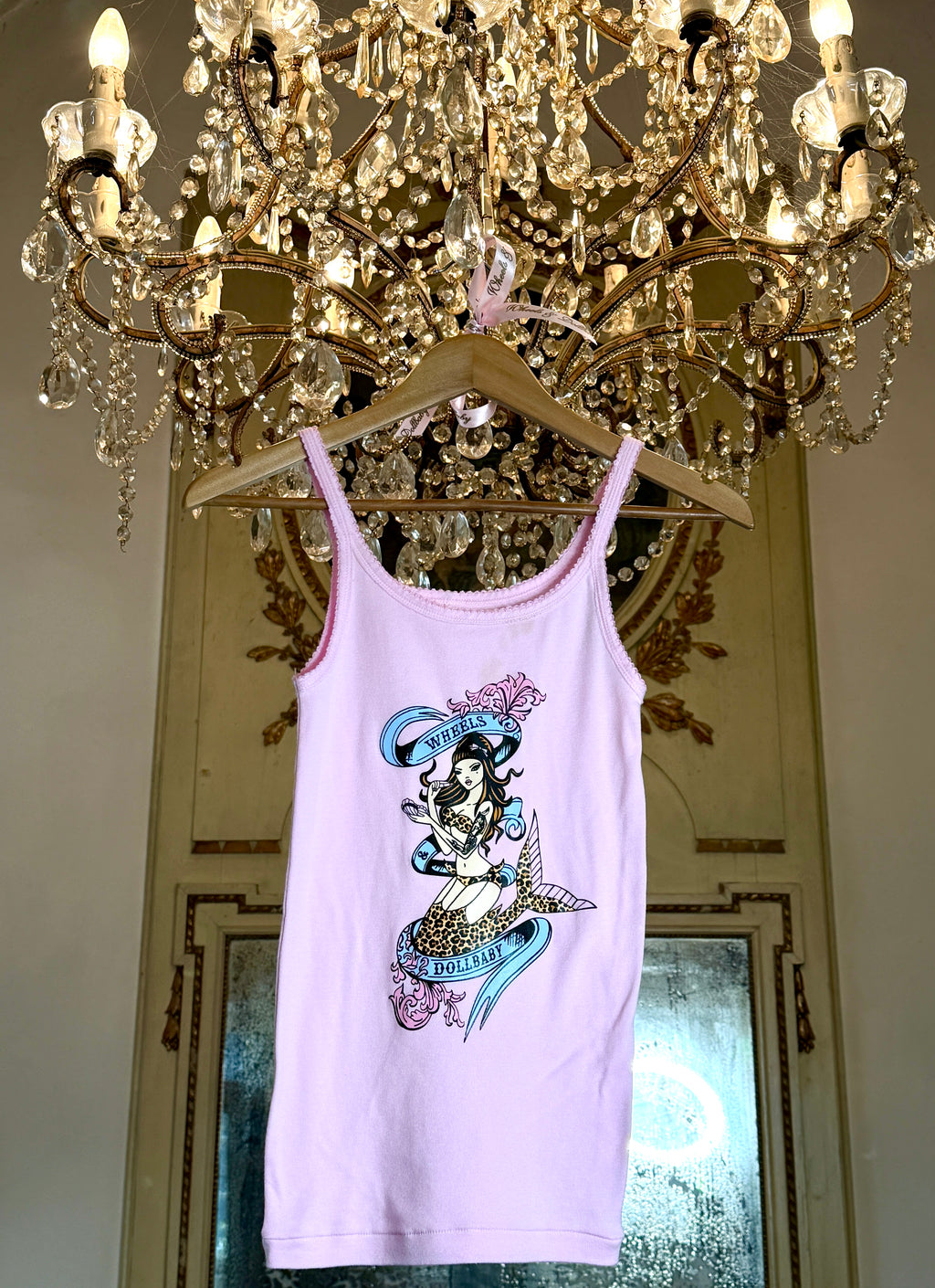 The Mermaid singlet pink