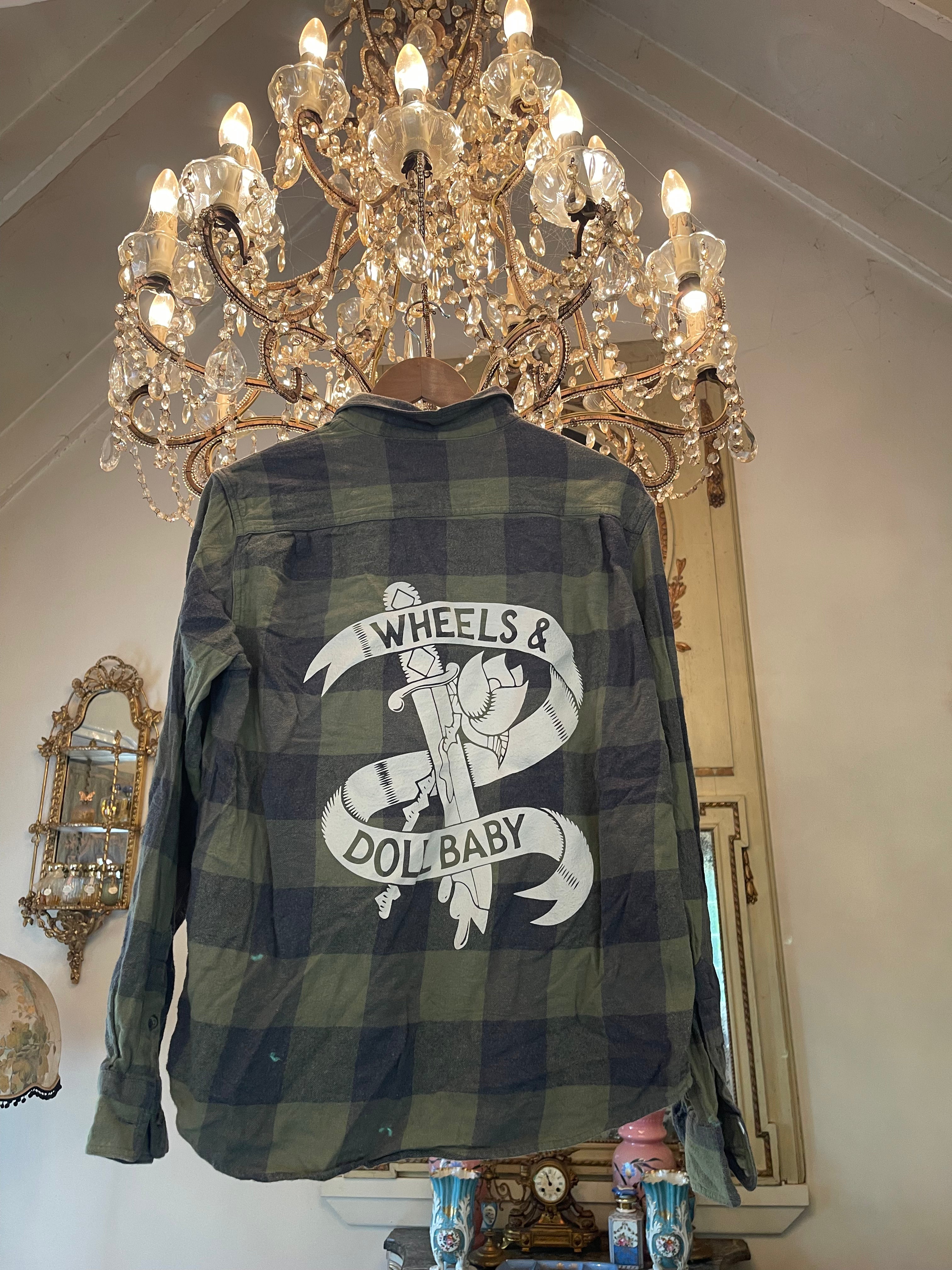 Vintage Flannel - Original Logo  - Number 37 - Size M