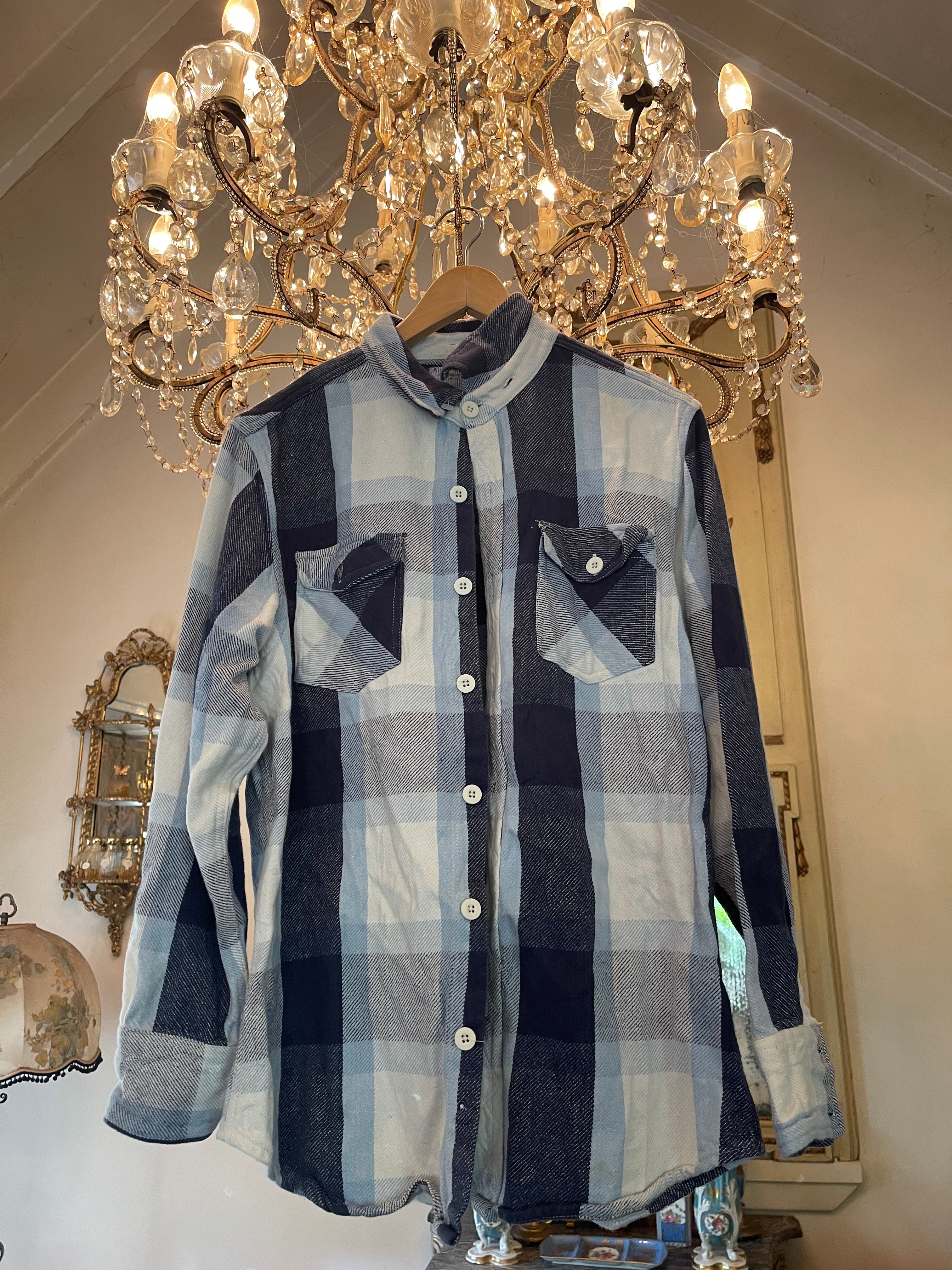 Vintage Flannel - Original  Logo Print - Number 36 - Size - M