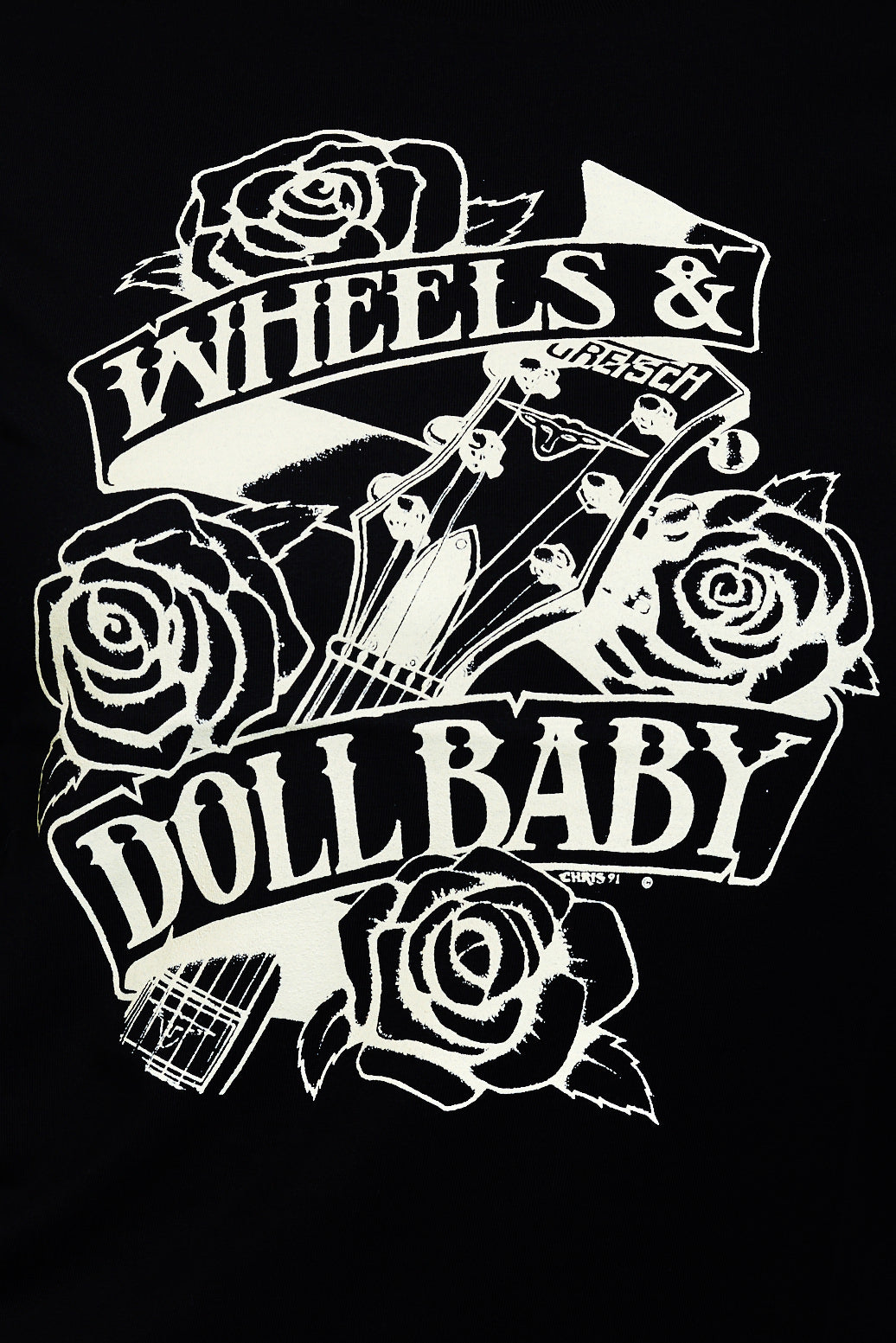 The Womens Cream Print Vintage Logo T-Shirt