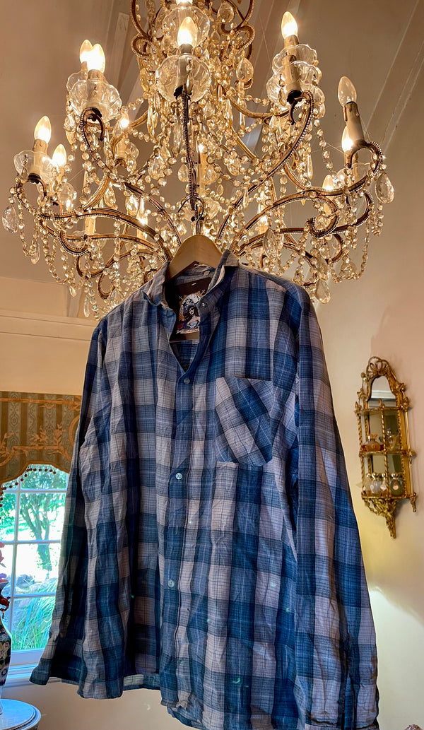 Vintage Flannel - Original logo print  - Number 11- Size - Medium