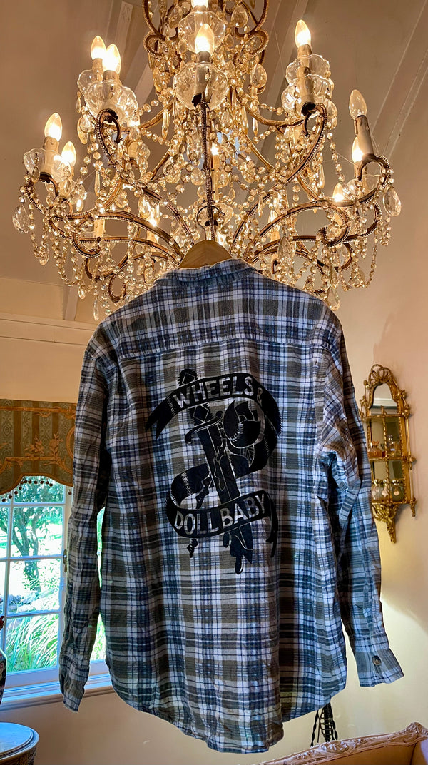 Vintage Flannel - Original logo - Number 13 - Size - Medium