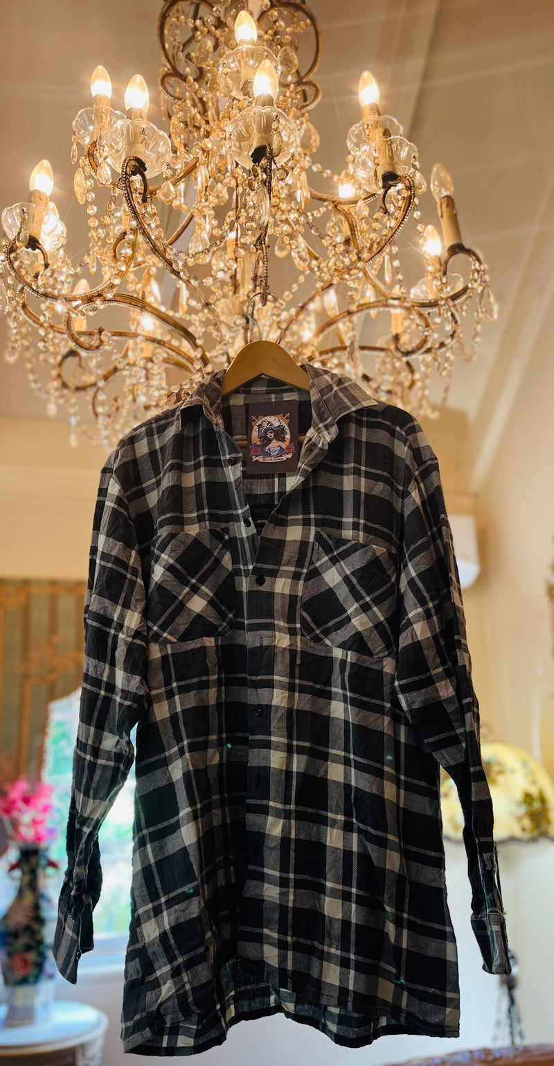 Vintage Flannel - Original Logo    - Number 22 - Size - Large