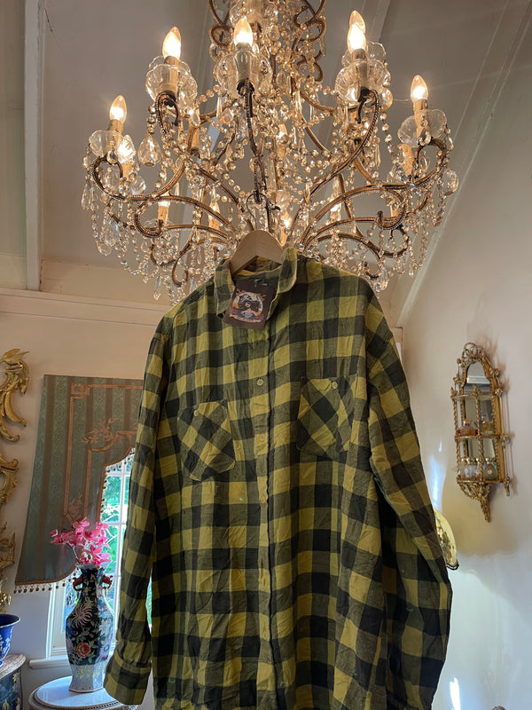 Vintage Flannel - Original Logo - Number 25 - Size - Large