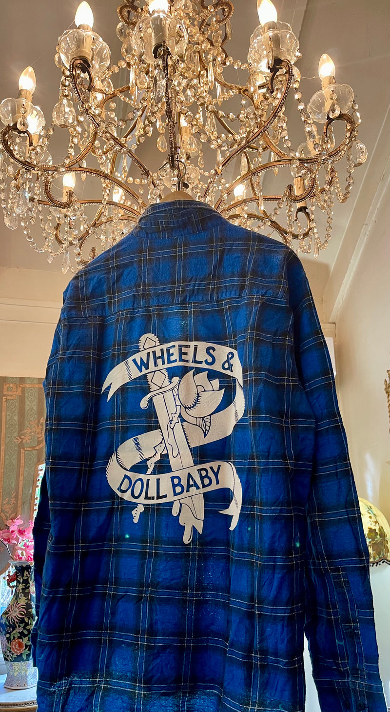 Vintage Flannel - Original Logo - Number  27 - Size - Large