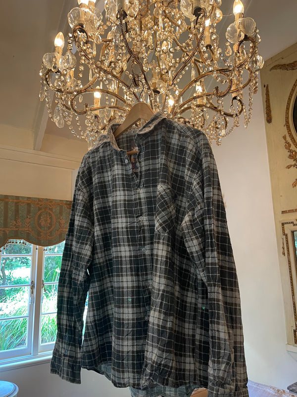 Vintage Flannel - Original  Logo Print - Number 36 - Size - XL