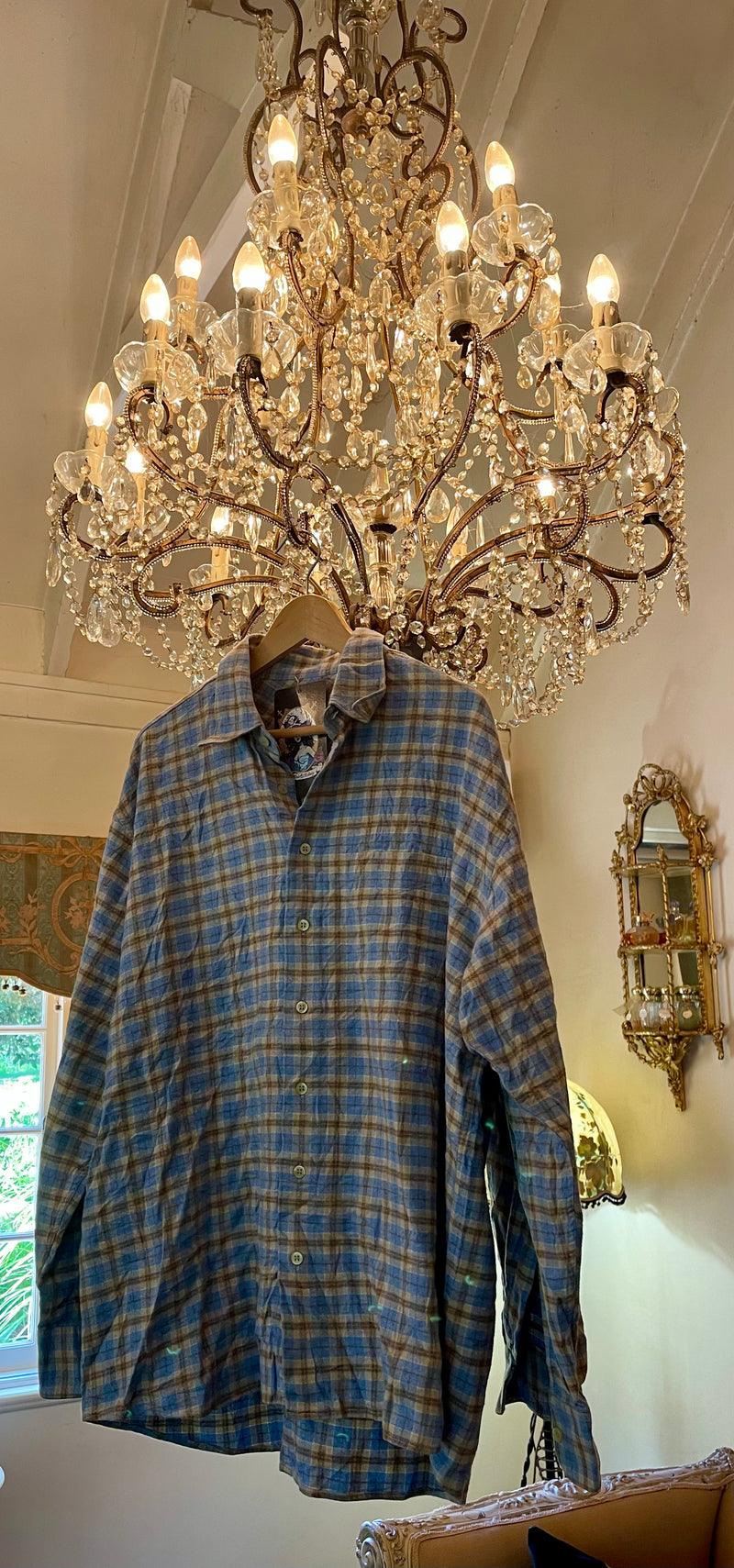 Vintage Flannel - Original Logo  - Number 38 - Size - XL