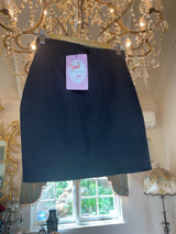 Garage Sale Unworn Size 10 Mini Leather and Ponty Skirt