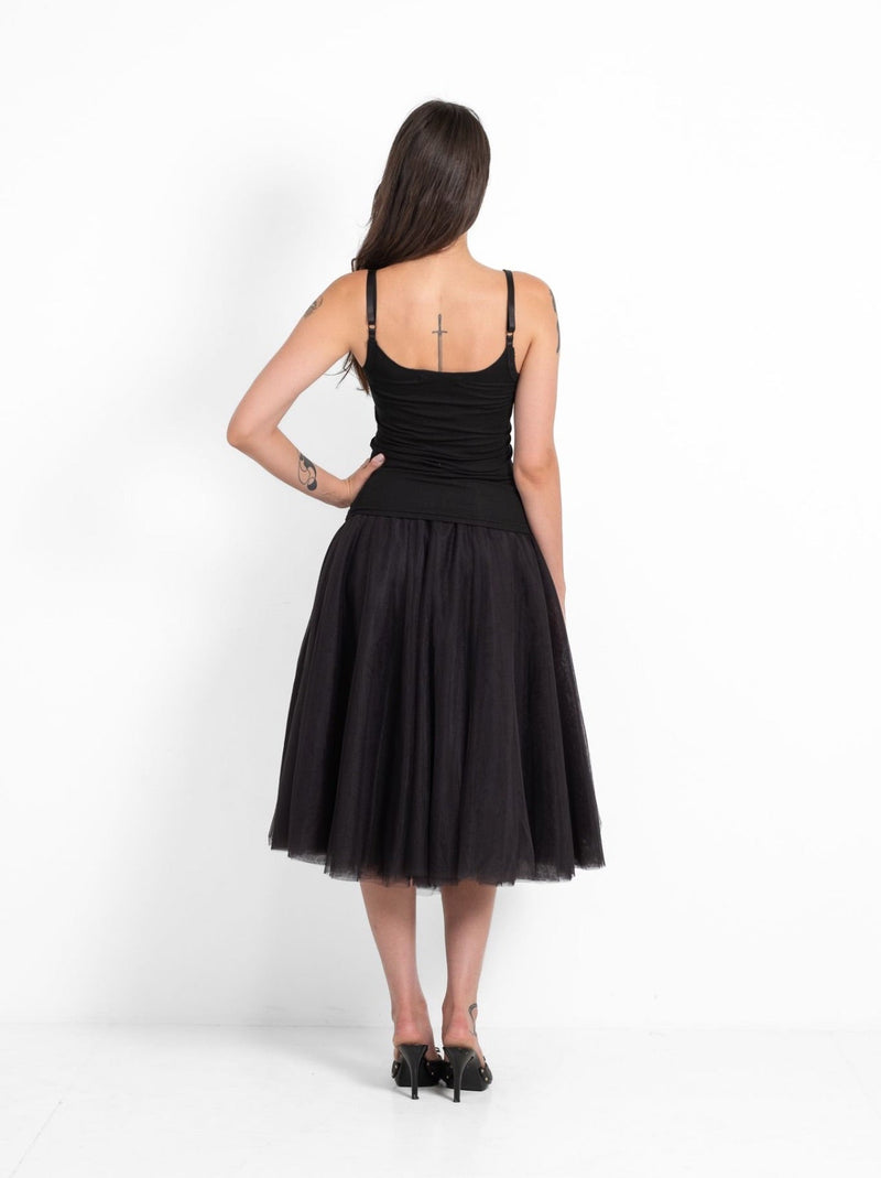 Customised Skull Sparkle Singlet Glitter Bra Straps with velvet bows