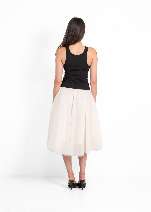 The Ballet Skirt in Vanilla