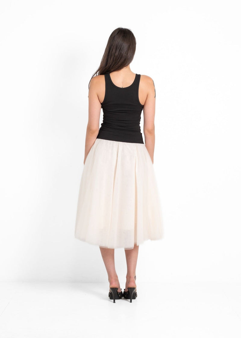 The Ballet Skirt in Vanilla
