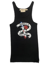 The Original Logo Singlet - Colour in Black