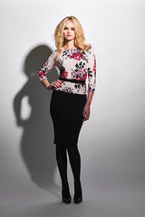 The La Pin Up Cropped Sweater