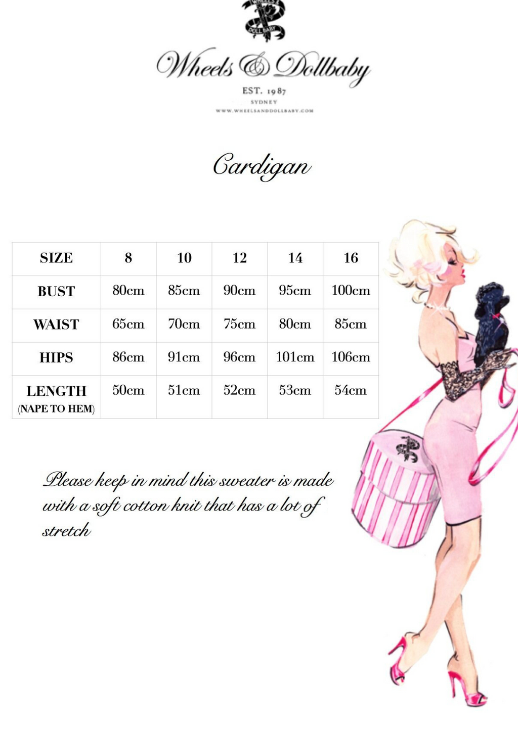 The La Pin Up Sweater