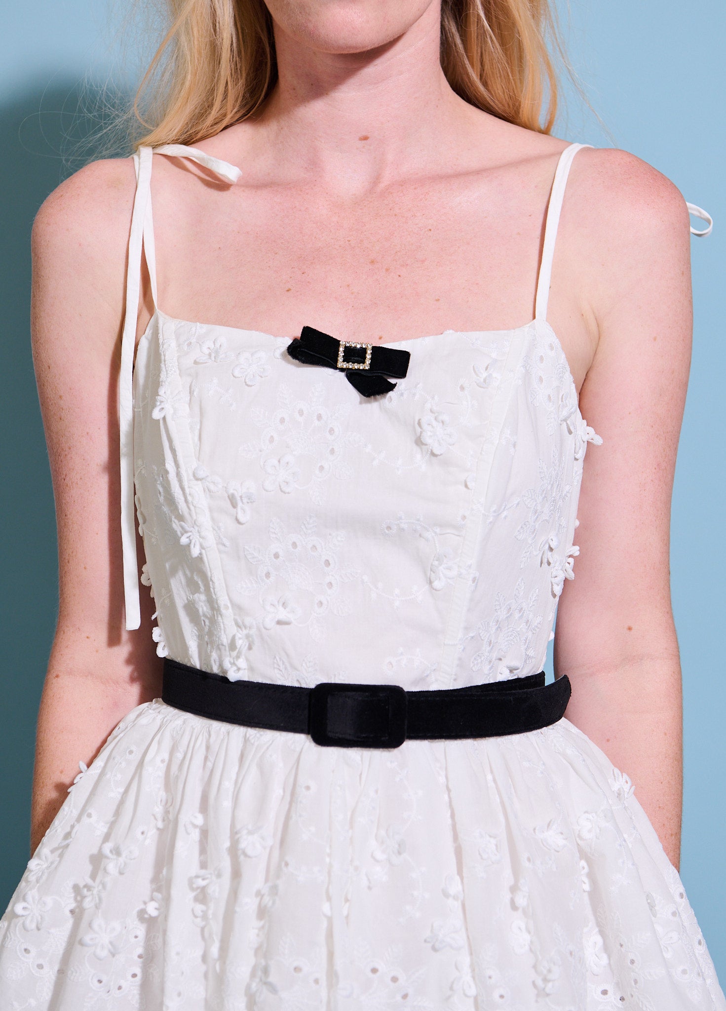 Summertime Dress Floral white