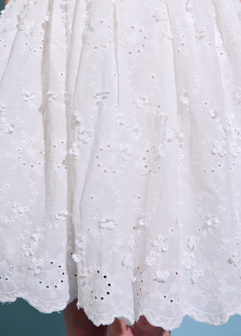 Summertime Dress Floral white