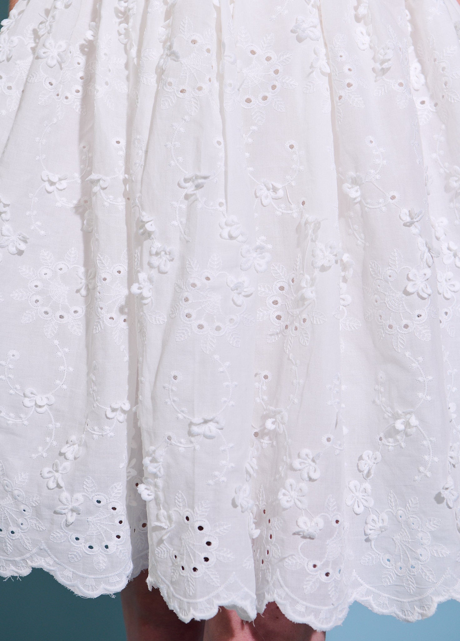 Summertime Dress Floral white