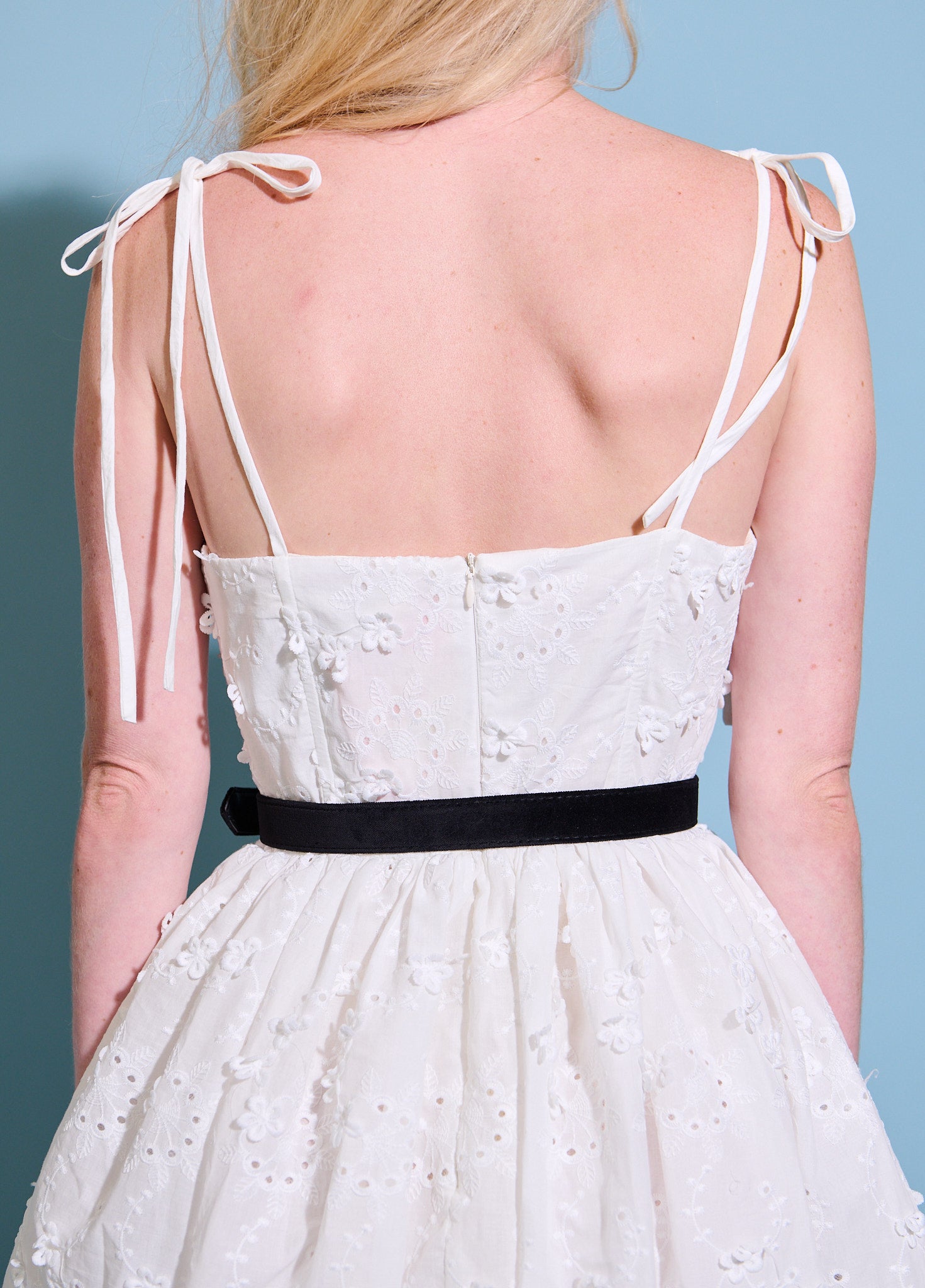 Summertime Dress Floral white