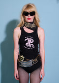 The Since '87' Singlet in Black & Pink