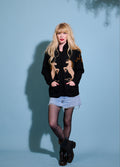 Pony Girl Hand Knit Black