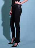 Tuxedo Stretch Pontee and Satin Pants