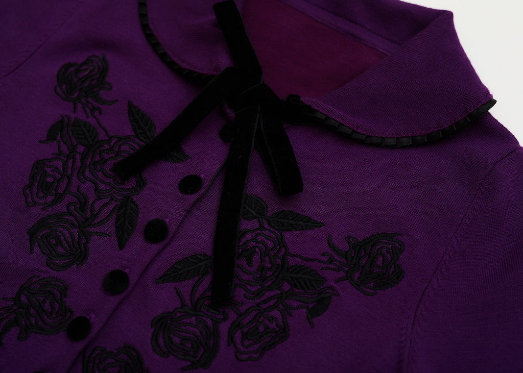 Mademoiselle Purple Poison Limited Edition Dita Cardigan 