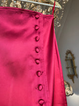 The Irma La Douce Skirt in Lush Red