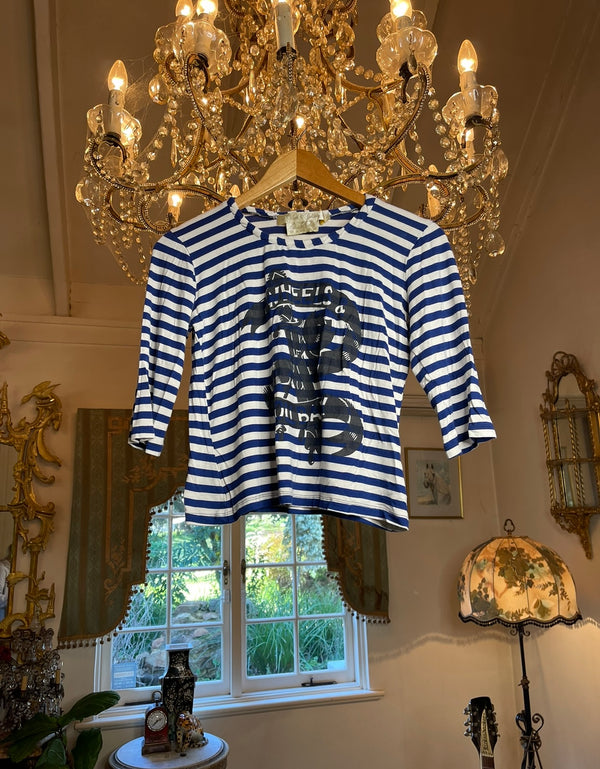 Garage Sale Stripe Pirate Top