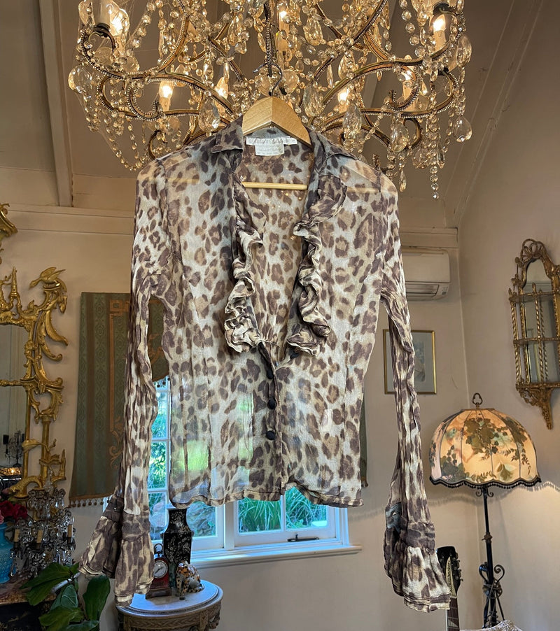 Garage Sale Leopard Silk size 12